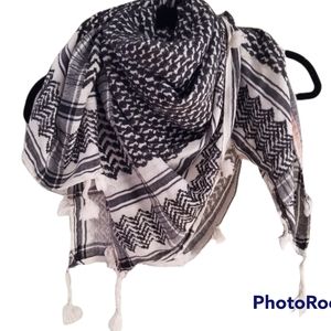 Cotton Arab Keffiyeh Tactical Military Scarf.
